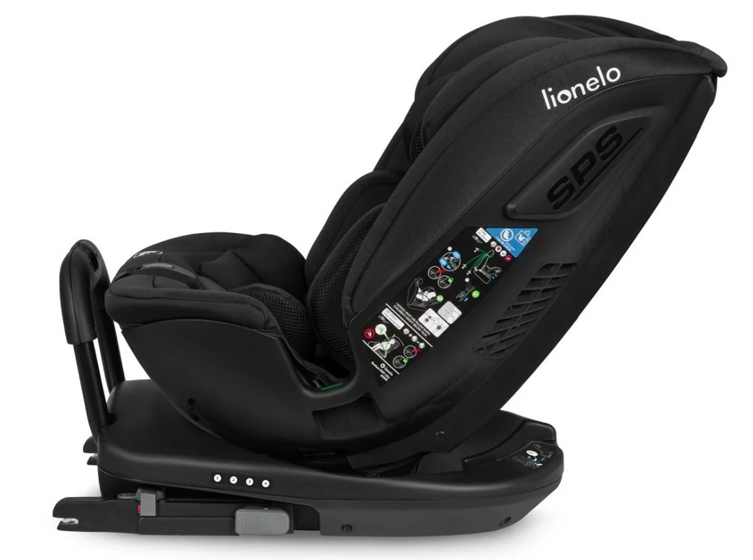 Scaun auto Lionelo Bastiaan RWF I-Size Black Carbon foto