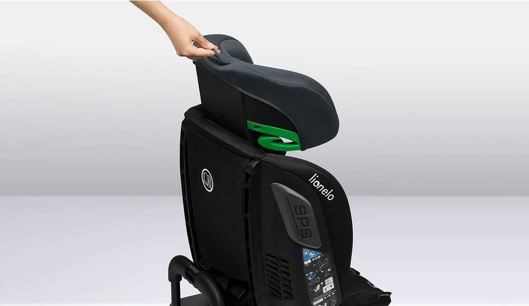 Scaun auto Lionelo Bastiaan RWF I-Size Black Carbon foto