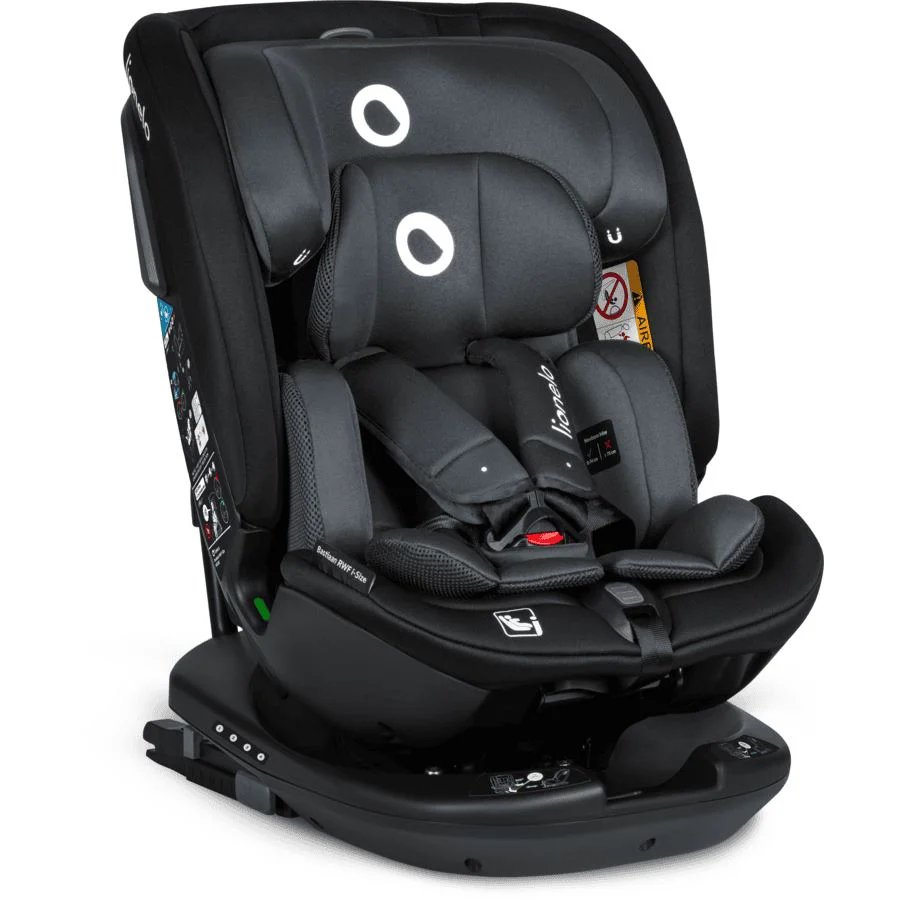 Scaun auto Lionelo Bastiaan RWF I-Size Grey Stone foto