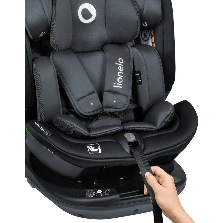 Scaun auto Lionelo Bastiaan RWF I-Size Grey Stone foto