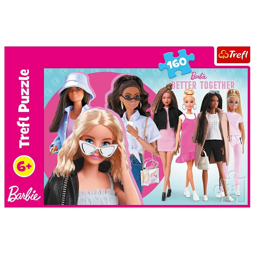 Puzzle Trefl Barbie si lumea ei, 160 el. foto