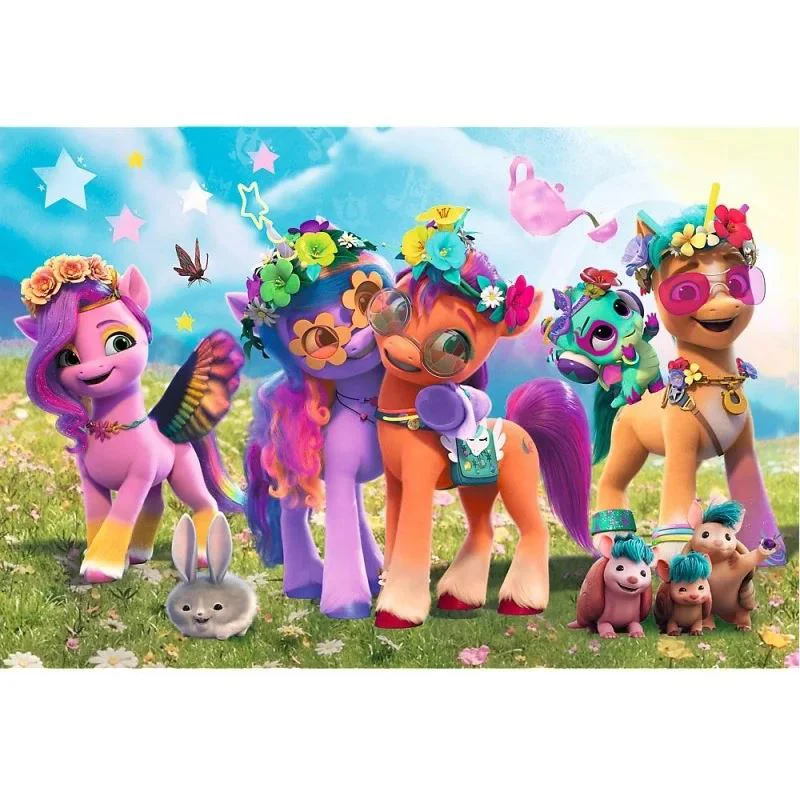 Puzzle Trefl Poneii veseli, 100 el. foto
