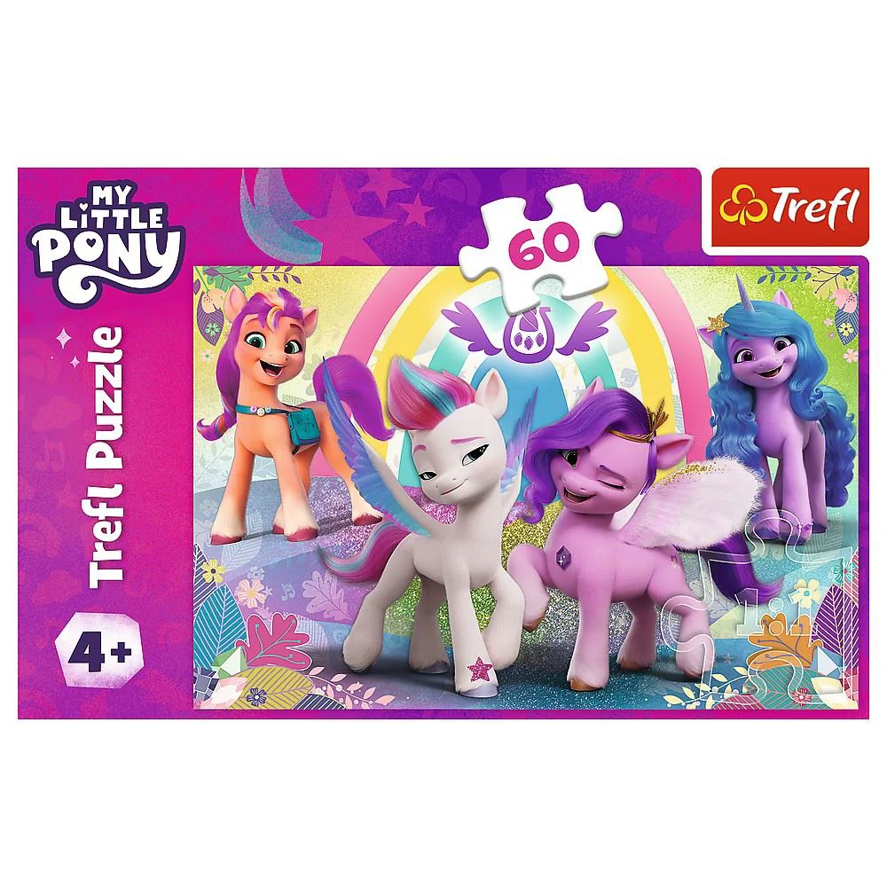 Puzzle Trefl In lumea prieteniei, 65 el. foto
