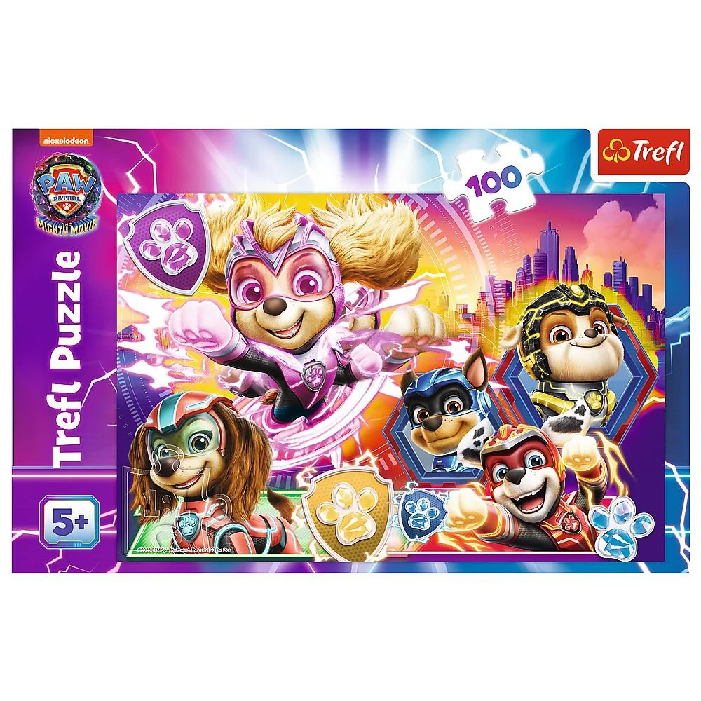 Puzzle Trefl Echipa Patrula catelusilor, 100 el. foto
