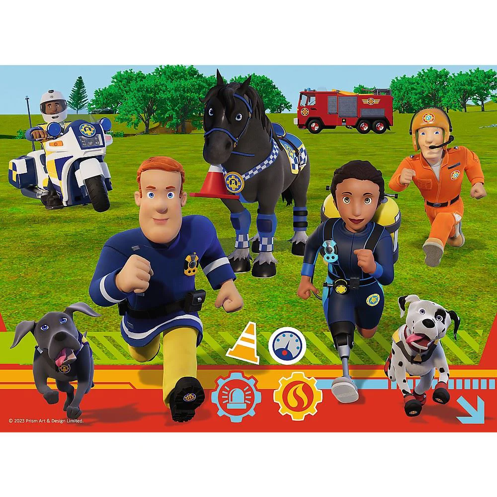 Puzzle Trefl Gata de salvare, 30 el. foto