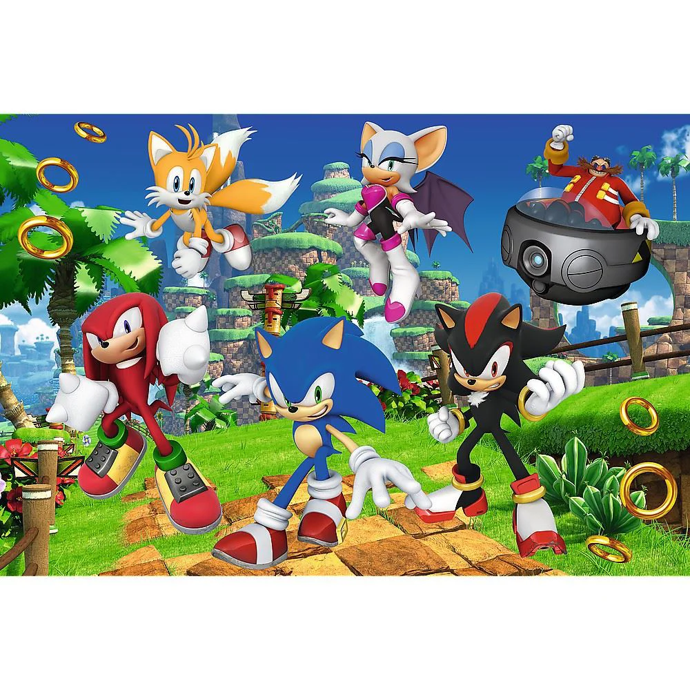 Puzzle Trefl Sonic si prietenii, 160 el.