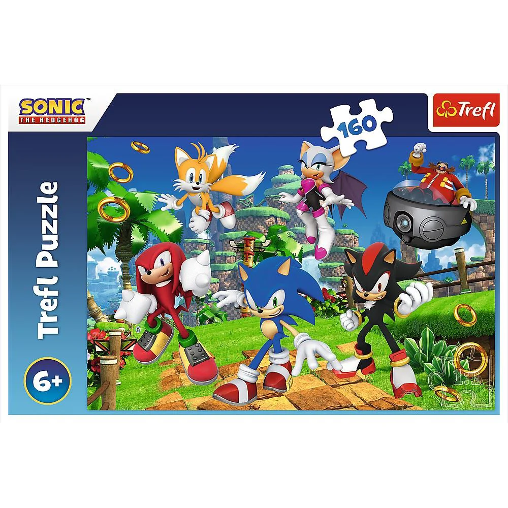 Puzzle Trefl Sonic si prietenii, 160 el.