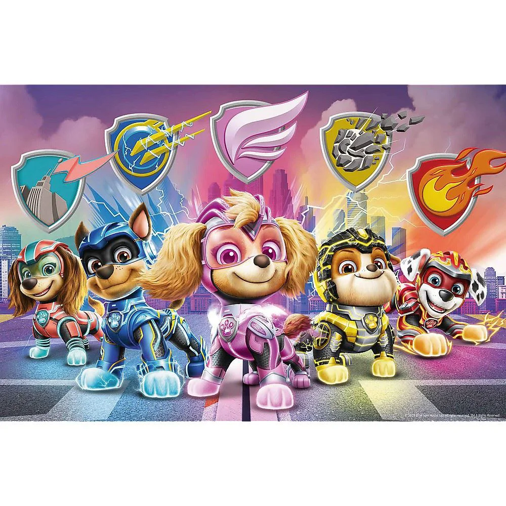 Puzzle Trefl Catelusii in actiune, 24 Maxi el. foto