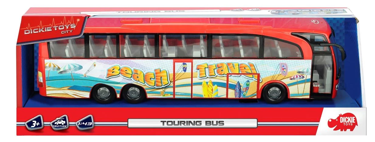 Autobuz Dickie Touring Bus , 30 cm foto