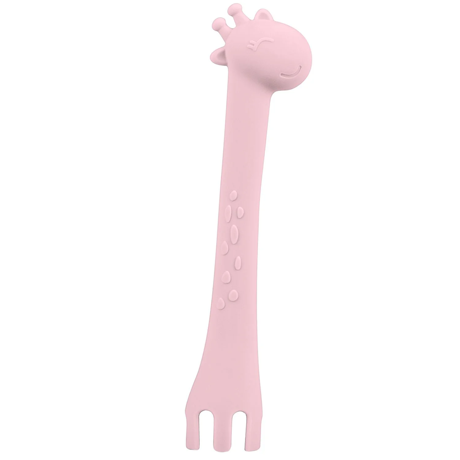 Lingurita de silicon KikkaBoo Giraffe Roz