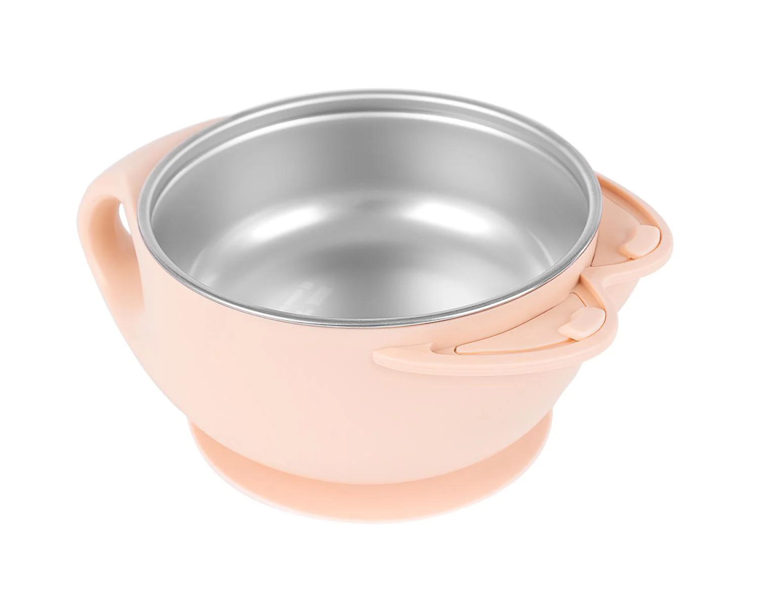 Bol termoizolant din inox KikkaBoo Cat Pink, 400 ml foto