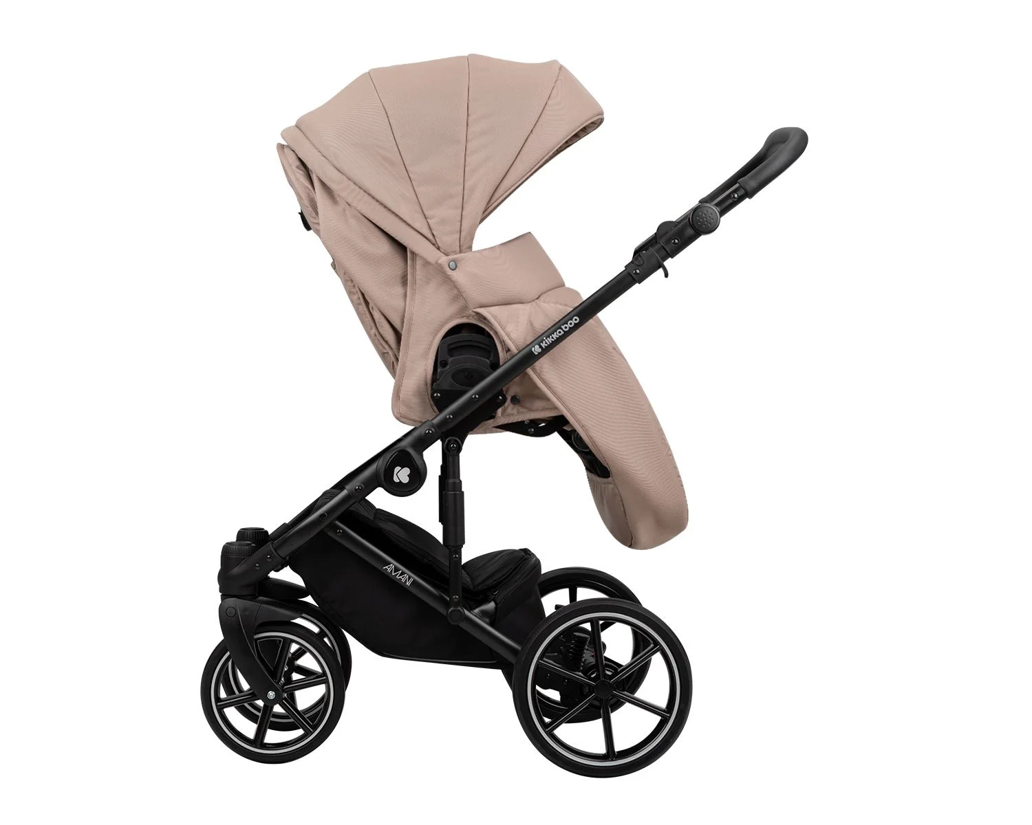 Коляска 2 в 1 KikkaBoo Amani Beige foto