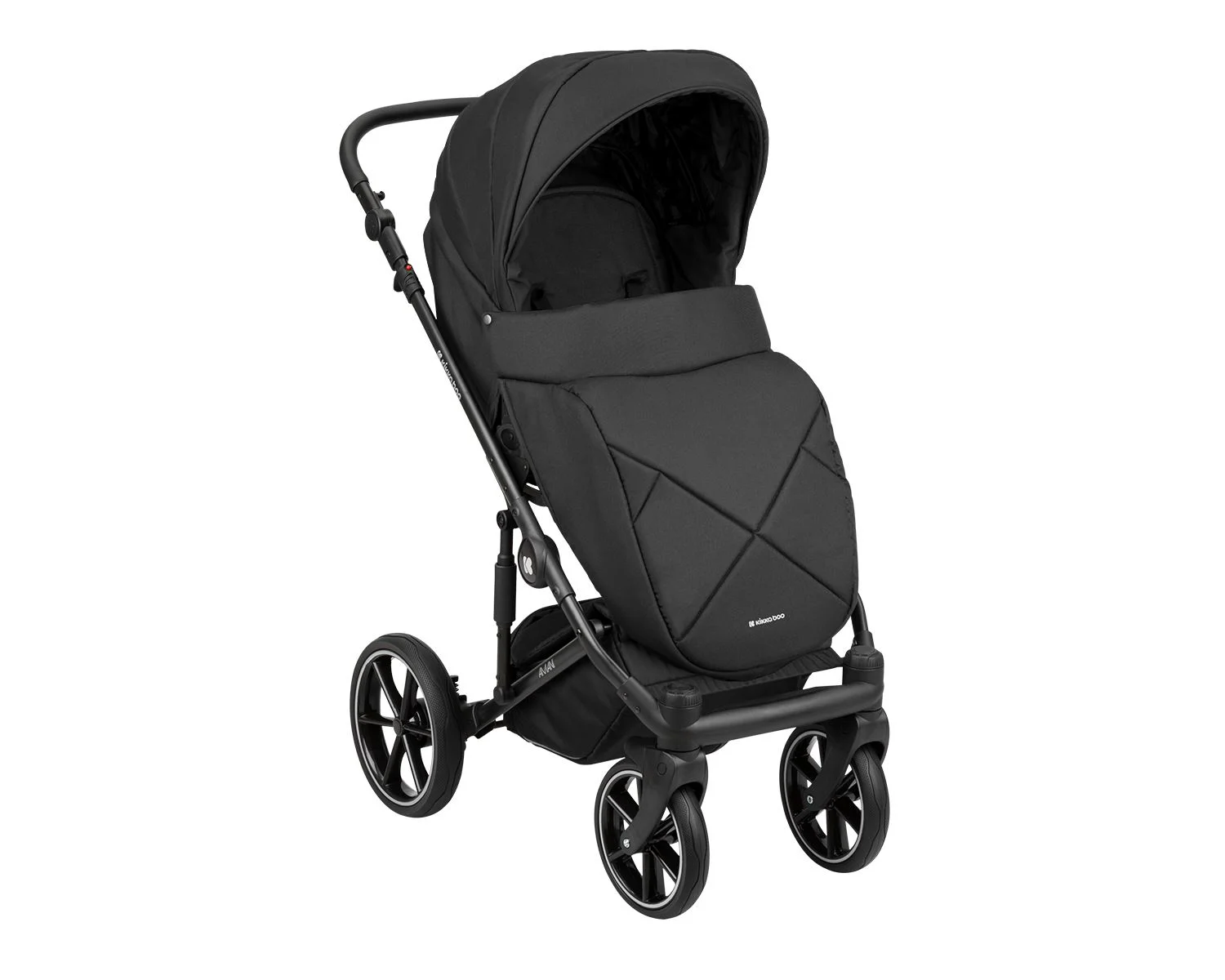 Carucior 2 in 1 KikkaBoo Amani Black foto