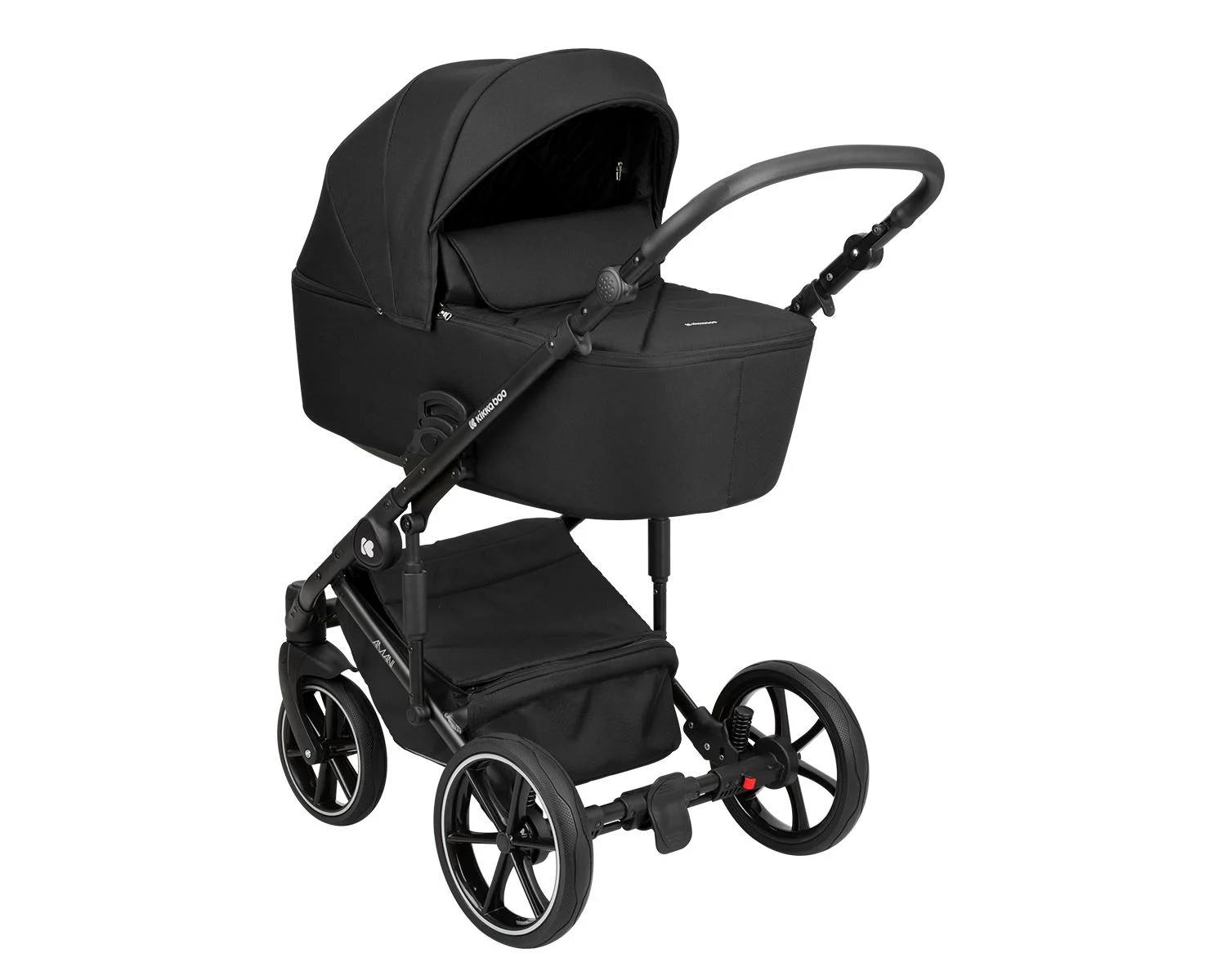 Carucior 2 in 1 KikkaBoo Amani Black foto