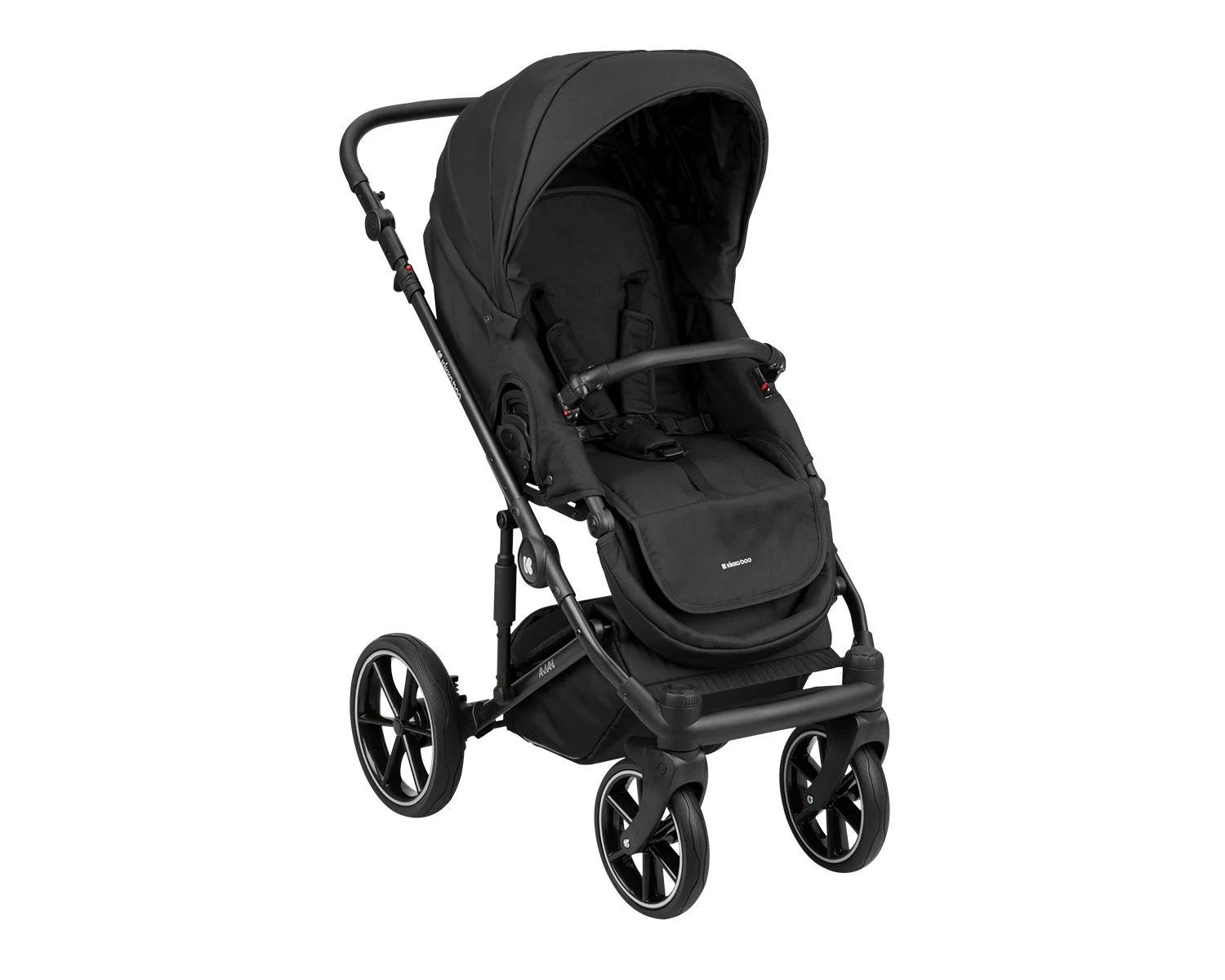 Carucior 2 in 1 KikkaBoo Amani Black foto