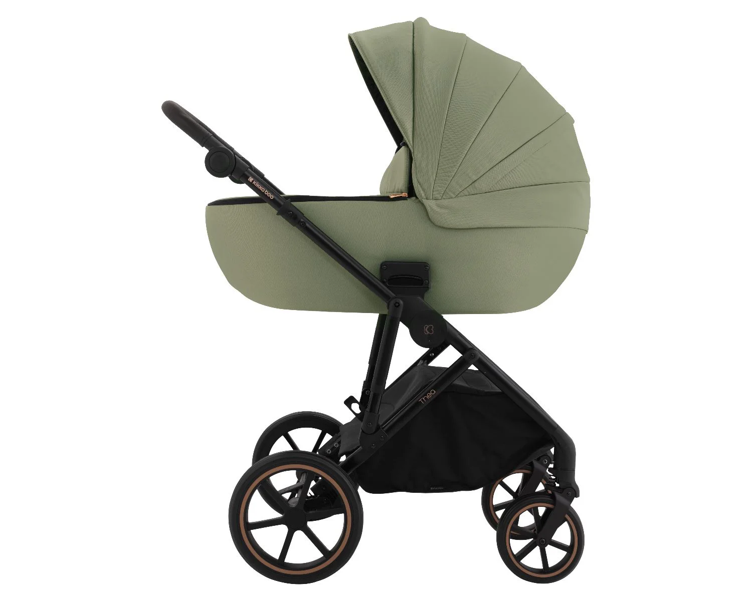 Carucior 2 in 1 KikkaBoo Thea Army Green foto