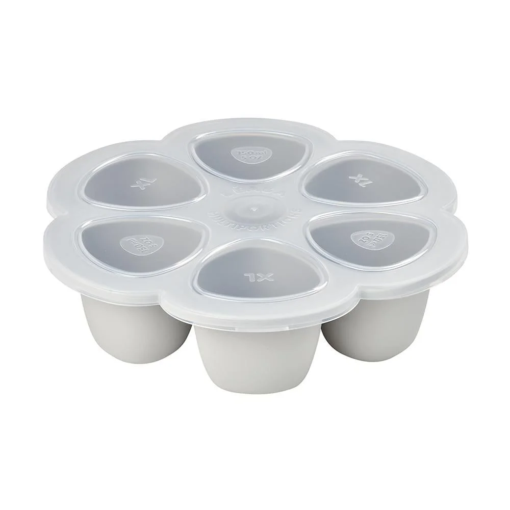 Recipient ermetic silicon Beaba Light Mist, 6x150 ml