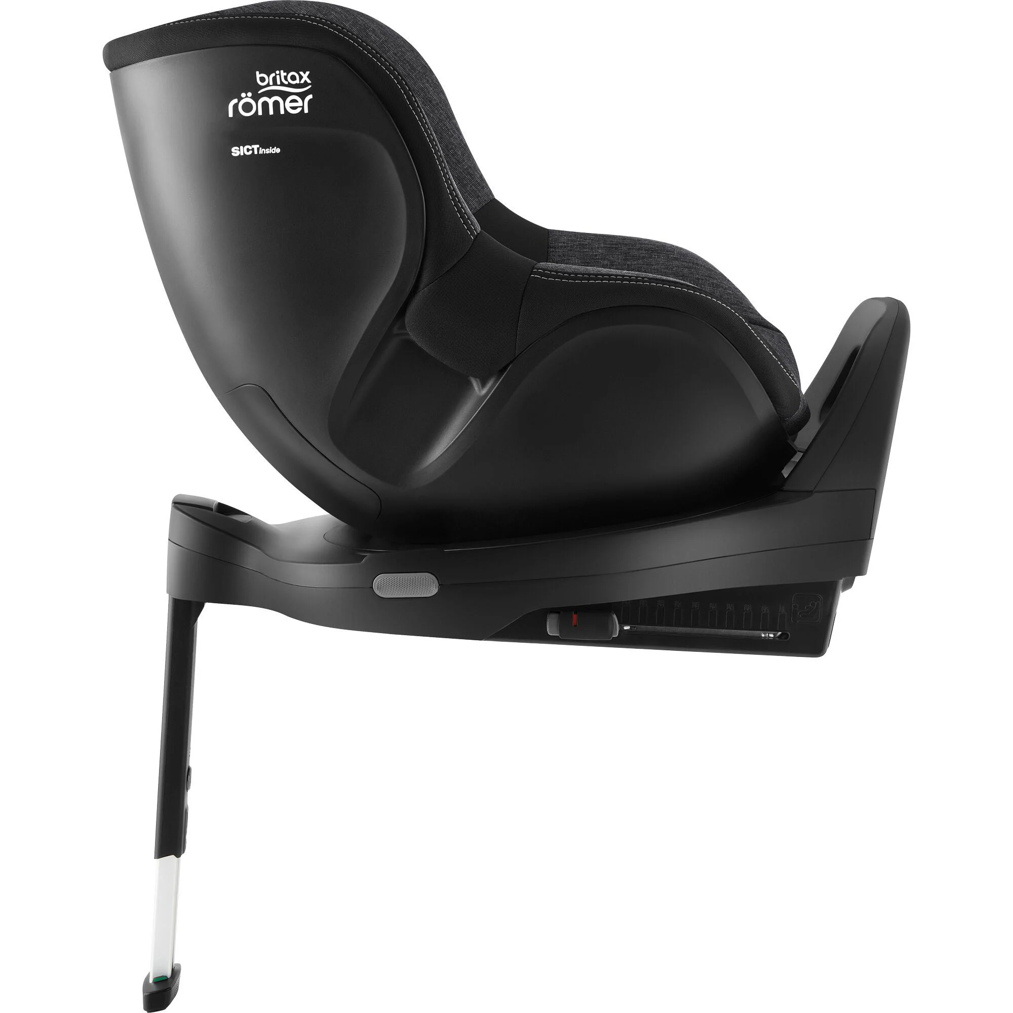 Scaun auto rotativ Britax Dualfix Pro Graphite Marble (40-105 cm) foto