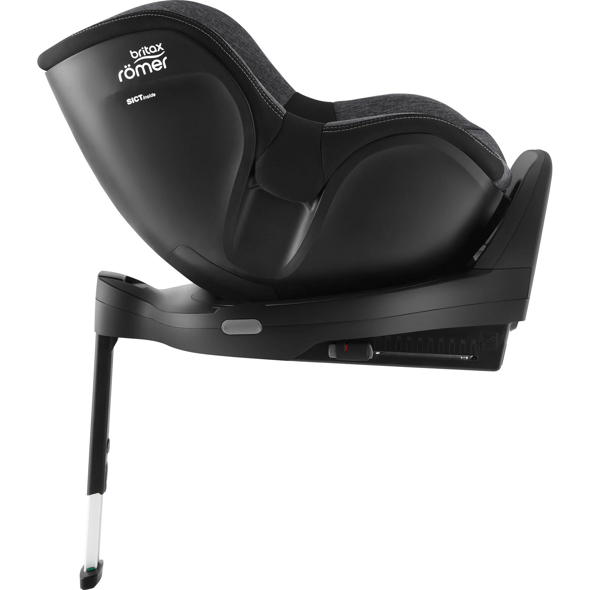 Scaun auto rotativ Britax Dualfix Pro Graphite Marble (40-105 cm) foto