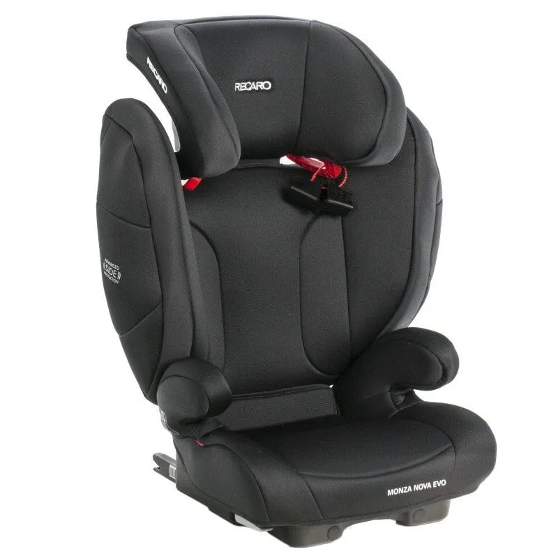 Детское кресло Recaro Nova Evo Seatfix Deep Black (15-36 кг) foto
