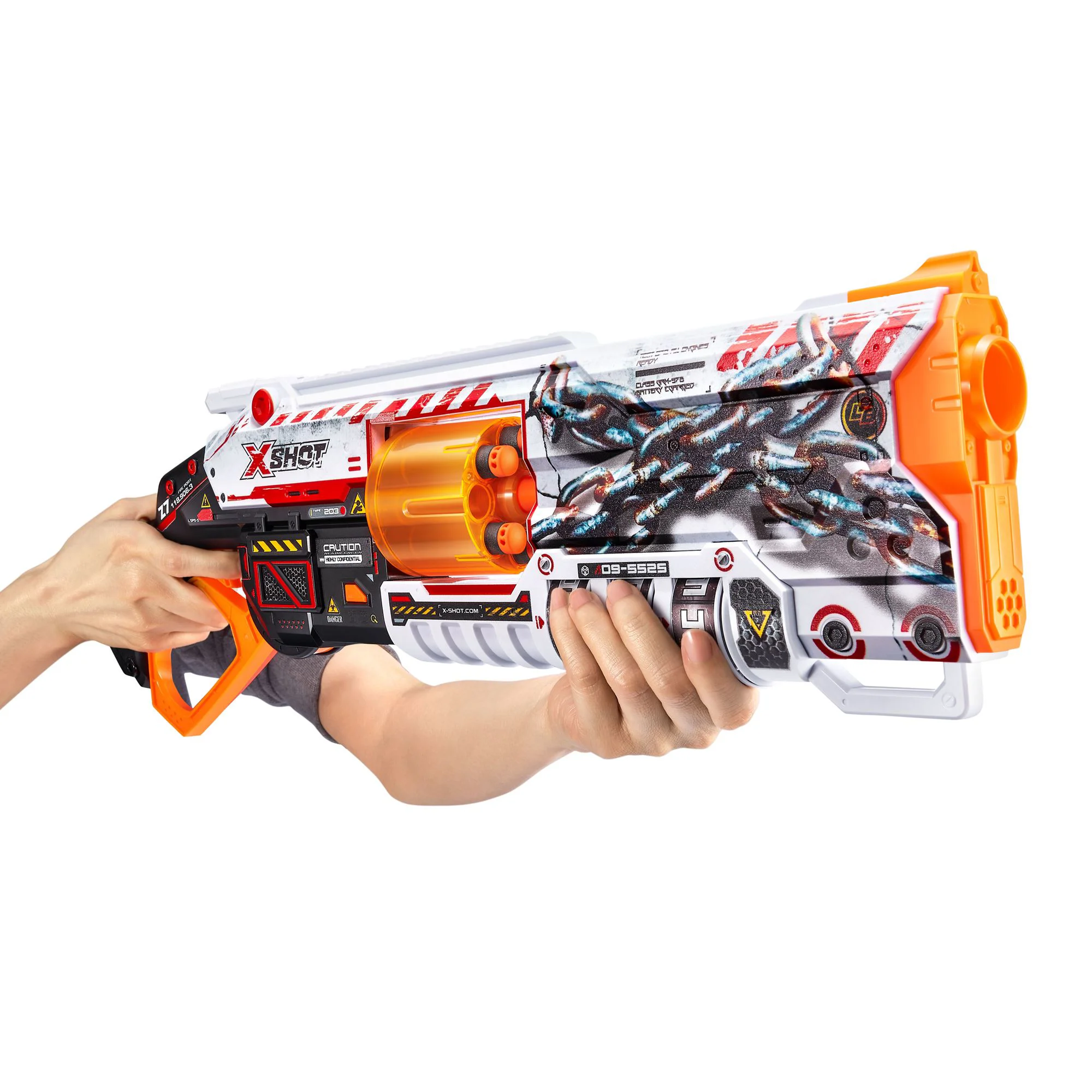 Бластер Zuru X-Shot Skins Lock Gun, 16 патроны