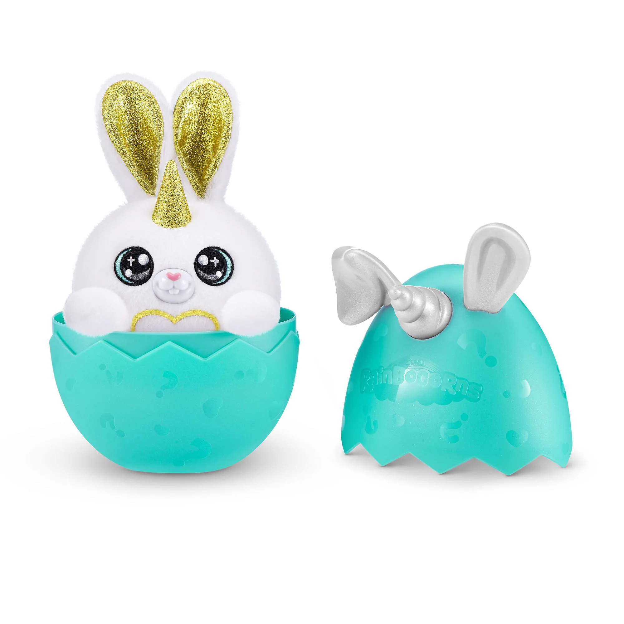 Jucarie de plus surpriza Zuru Rainbocorns Bunnycorn Surprise S2