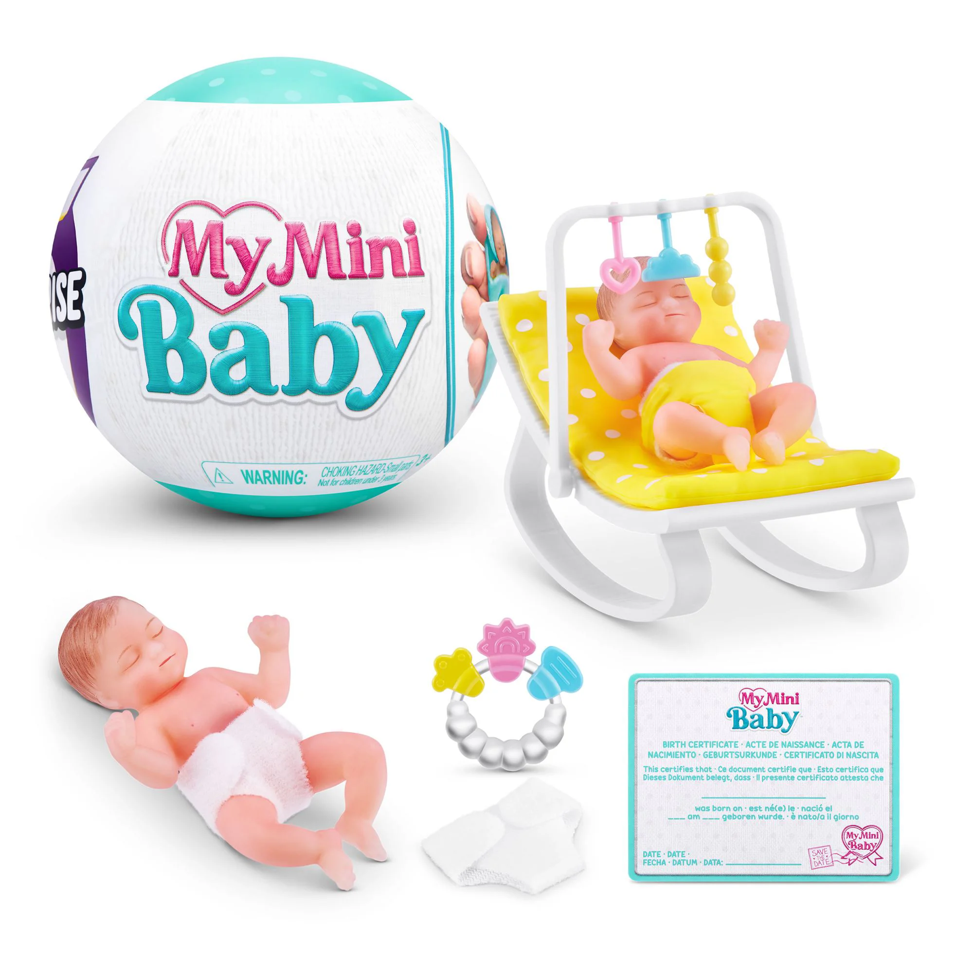 Игрушка-сюрприз My Mini Baby, 5 Surprise