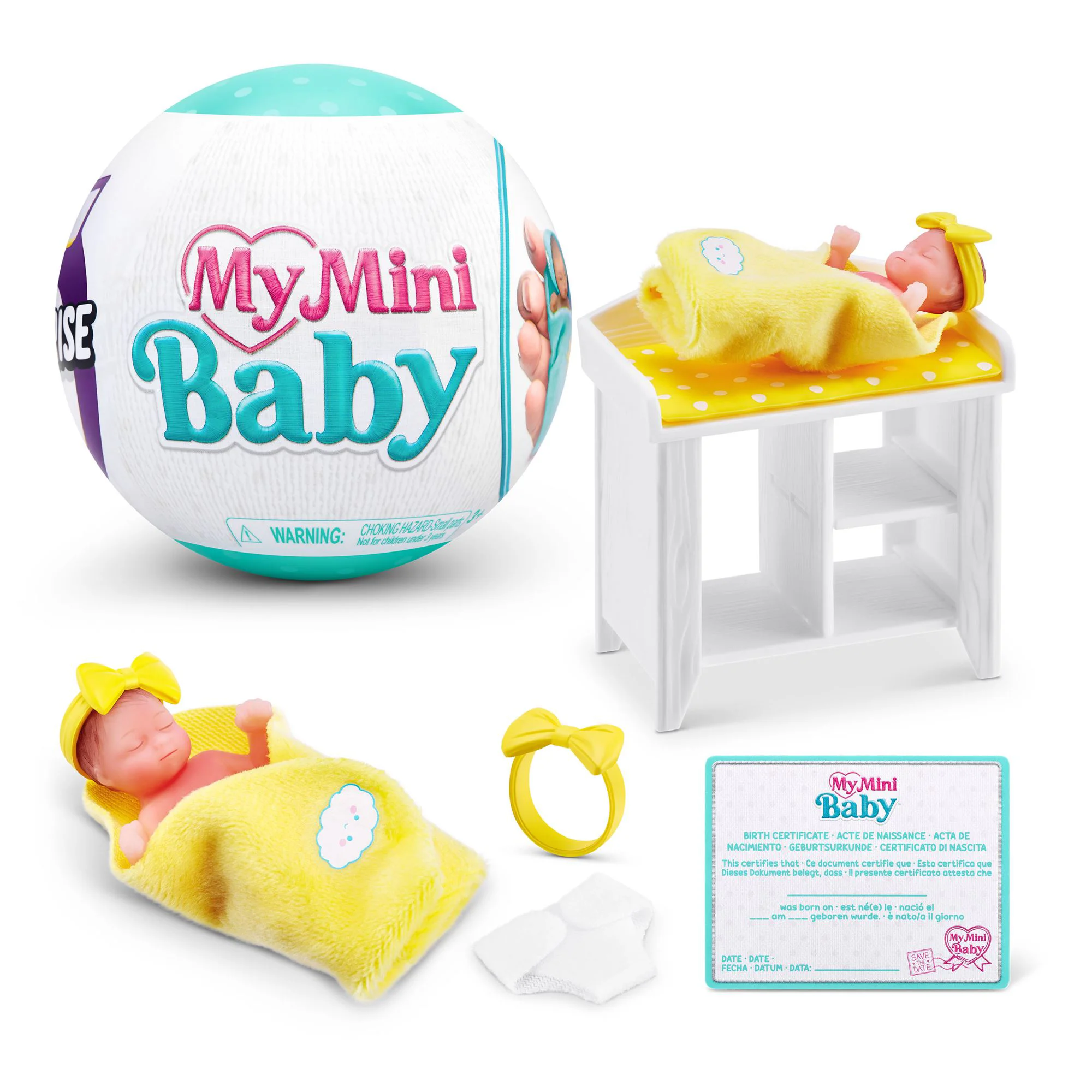 Игрушка-сюрприз My Mini Baby, 5 Surprise