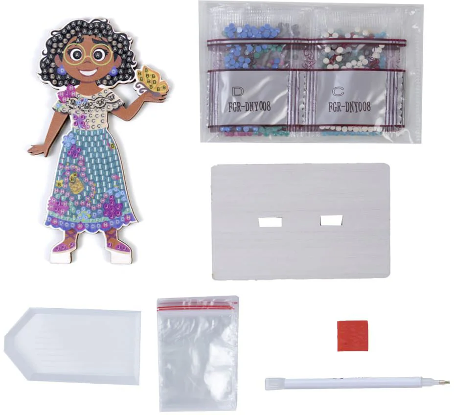 Set de creatie cu diamante Mirabel Craft Buddy, Crystal Art