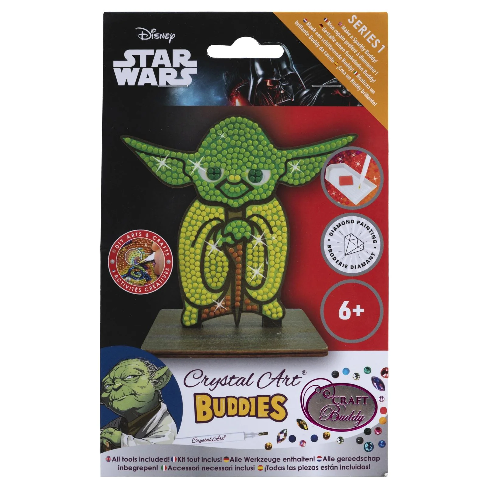 Набор для творчества Yoda Craft Buddy, Crystal Art