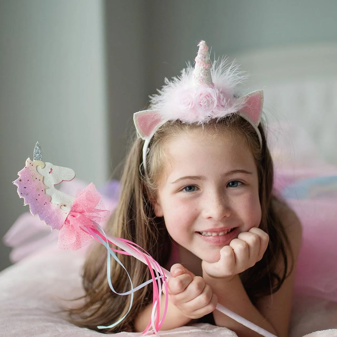 Accesoriu Cerc pentru par Unicorn Great Pretenders foto