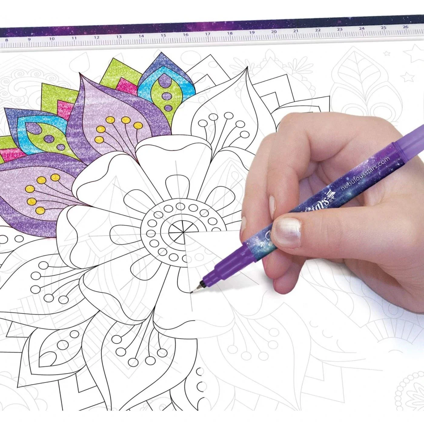 Set de creatie Nebulous Stars Panou iluminat de desen foto