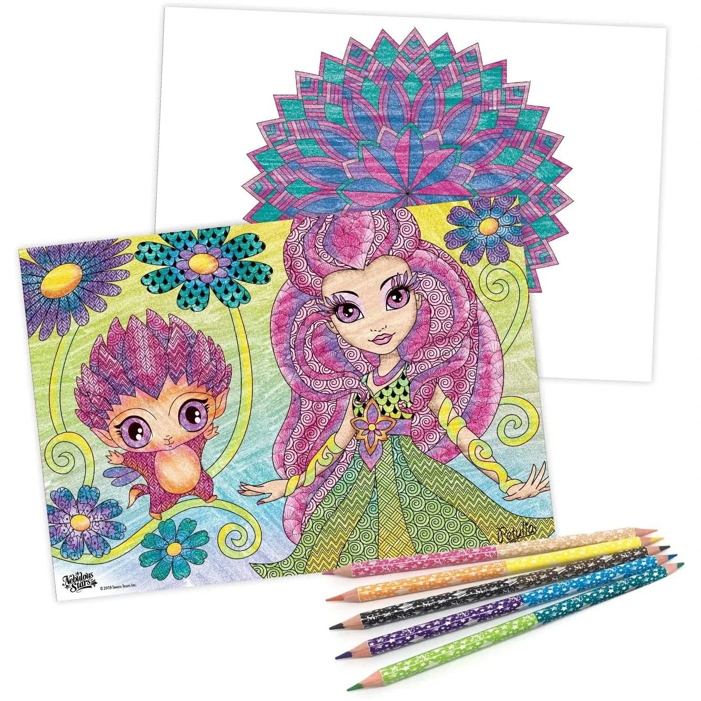 Set de creatie Nebulous Stars Panou iluminat de desen foto