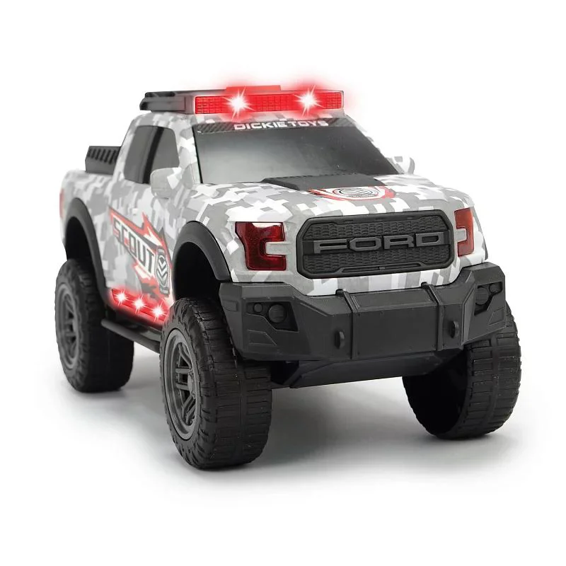 Машина Dickie Scout Ford F150 Raptor, 33 см (звук/свет)