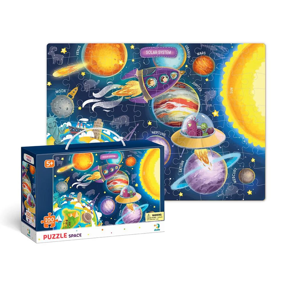 Puzzle Dodo In Spatiu (EN), 100 piese