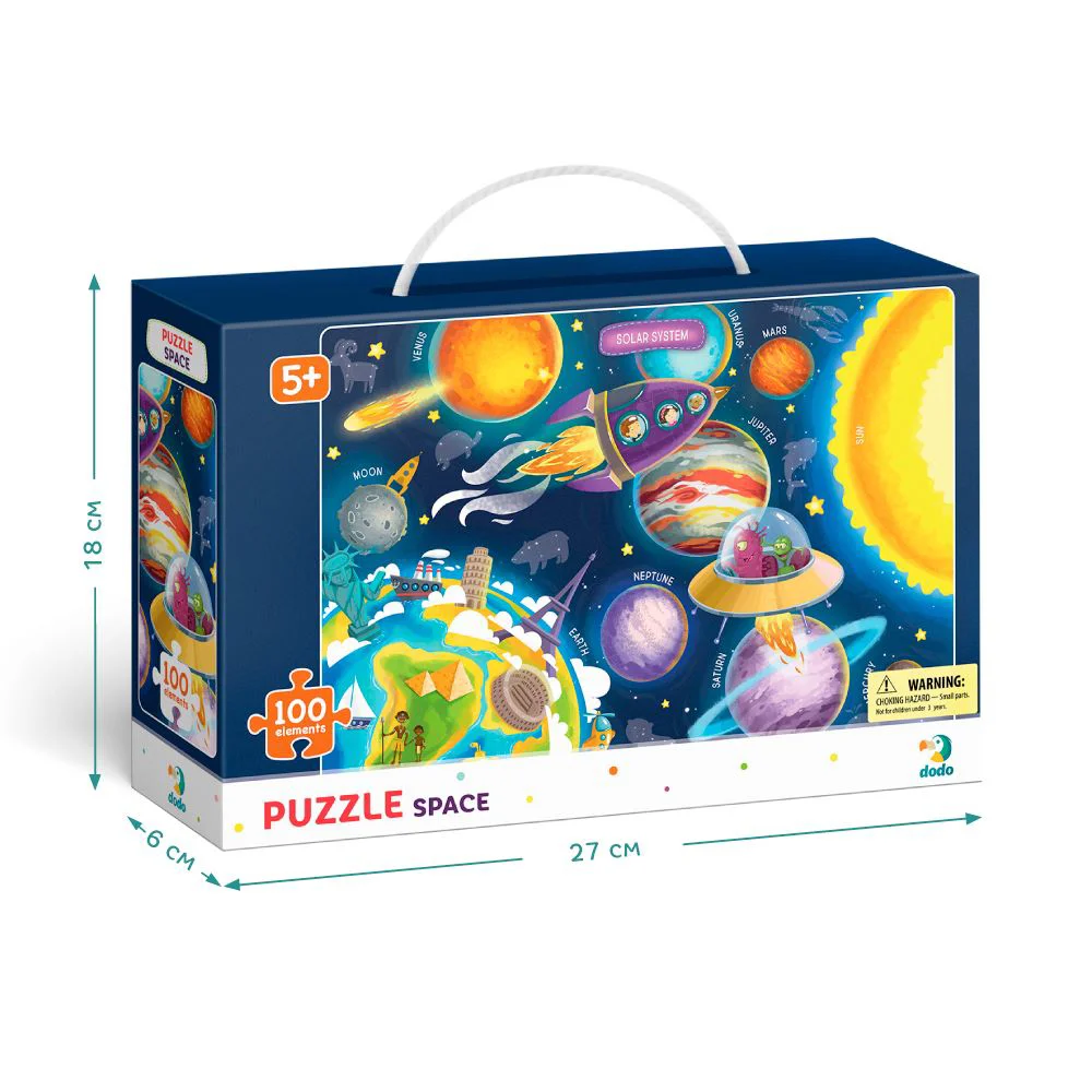 Puzzle Dodo In Spatiu (EN), 100 piese