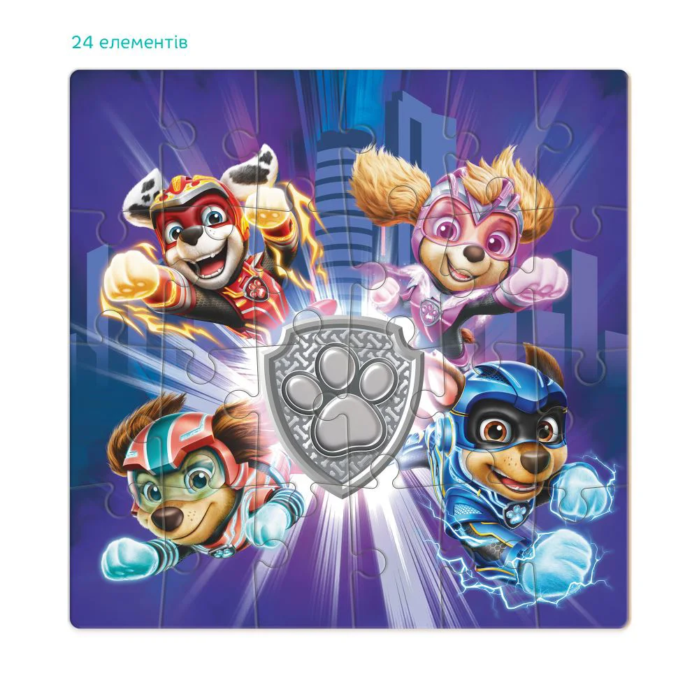 Puzzle Dodo Paw Patrol. Eroii puternici, 24 piese