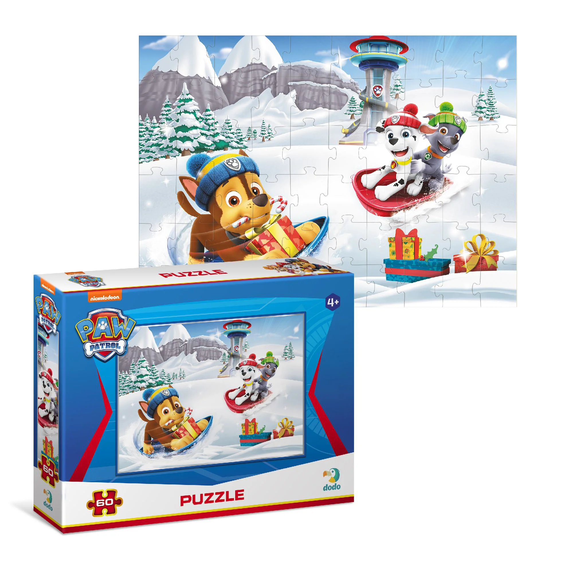 Пазл Dodo Paw Patrol. Christmas на 60 эл.