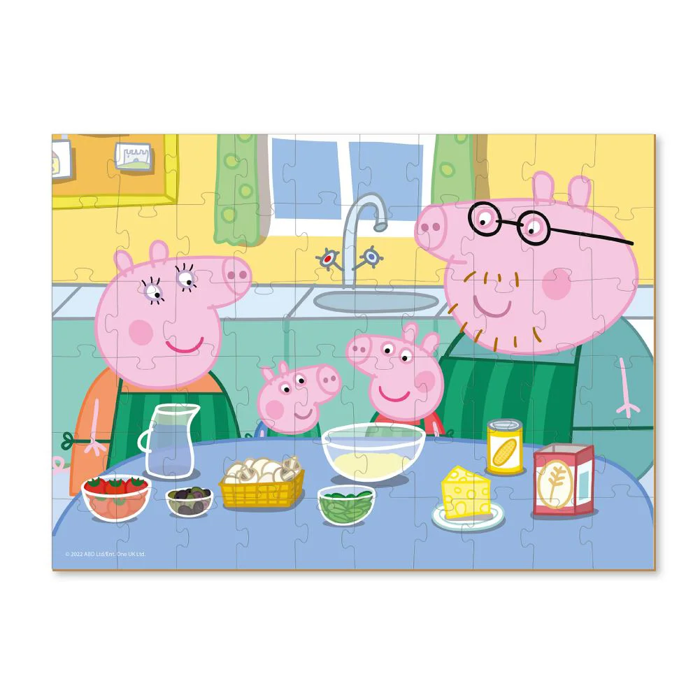 Puzzle Dodo Peppa Pig. Gatim Impreuna, 60 piese