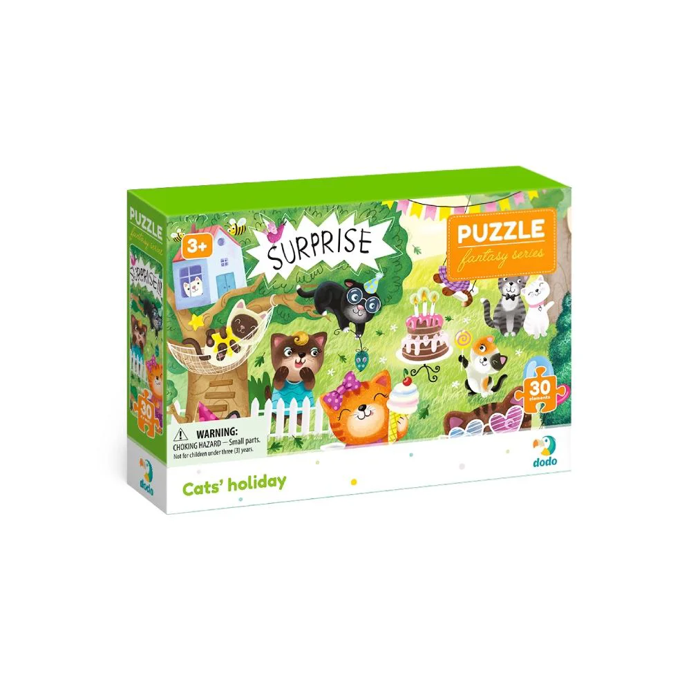 Puzzle Dodo Sarbatoarea Pisicilor, 30 piese