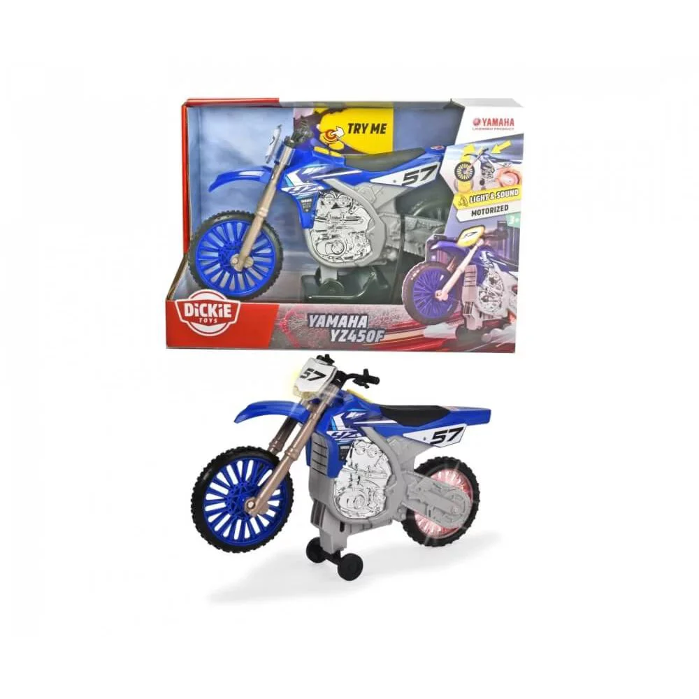 Motocicleta Dickie Yamaha YZ, 26 cm
