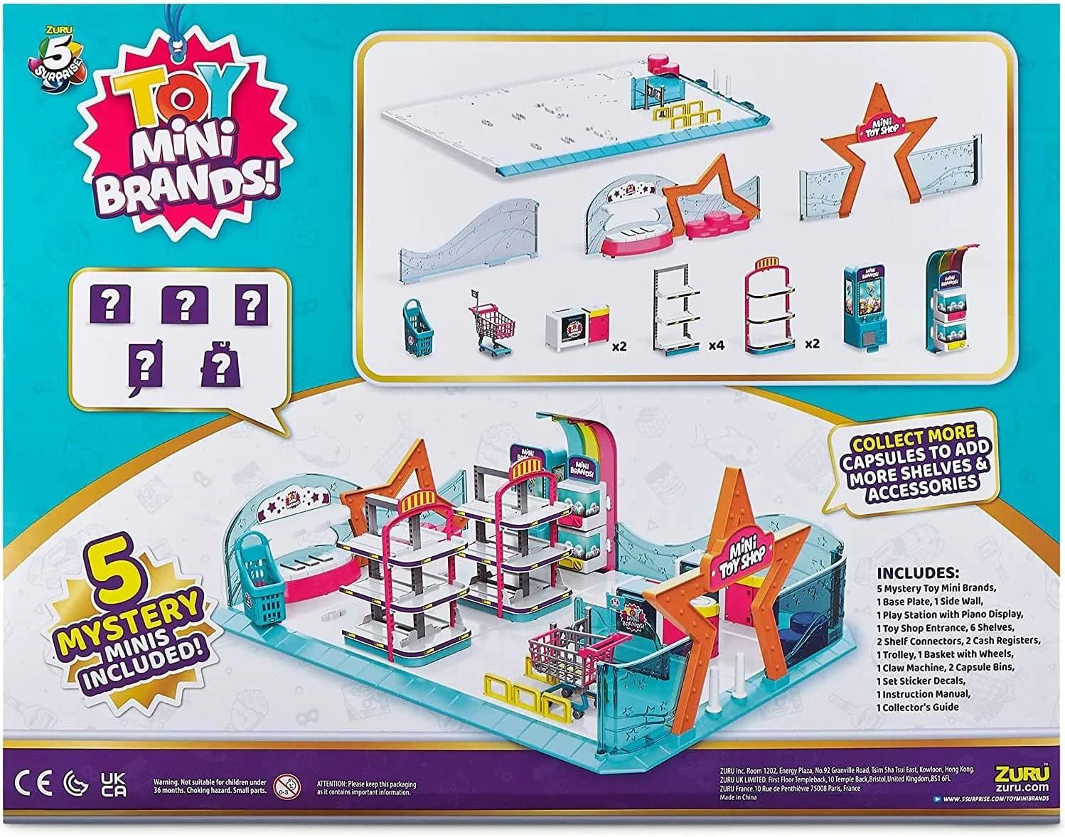 Set Mini magazin de jucarii Zuru Toy Mini Brands, S2