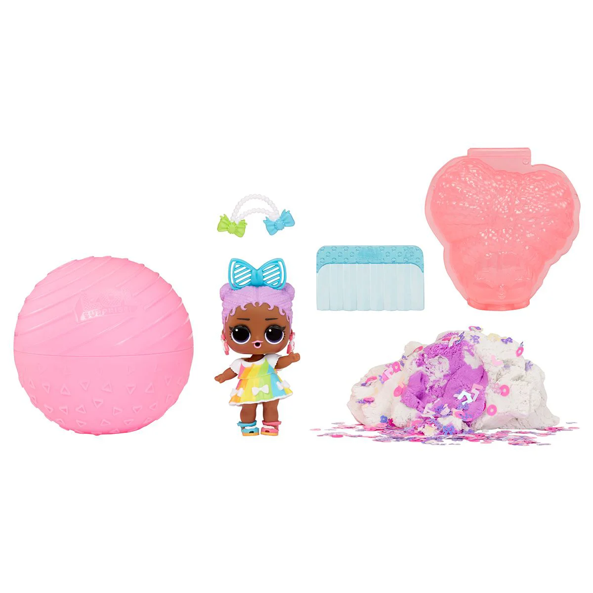Papusa L.O.L. Surprise! Seria Squish Sand Magic Hair foto