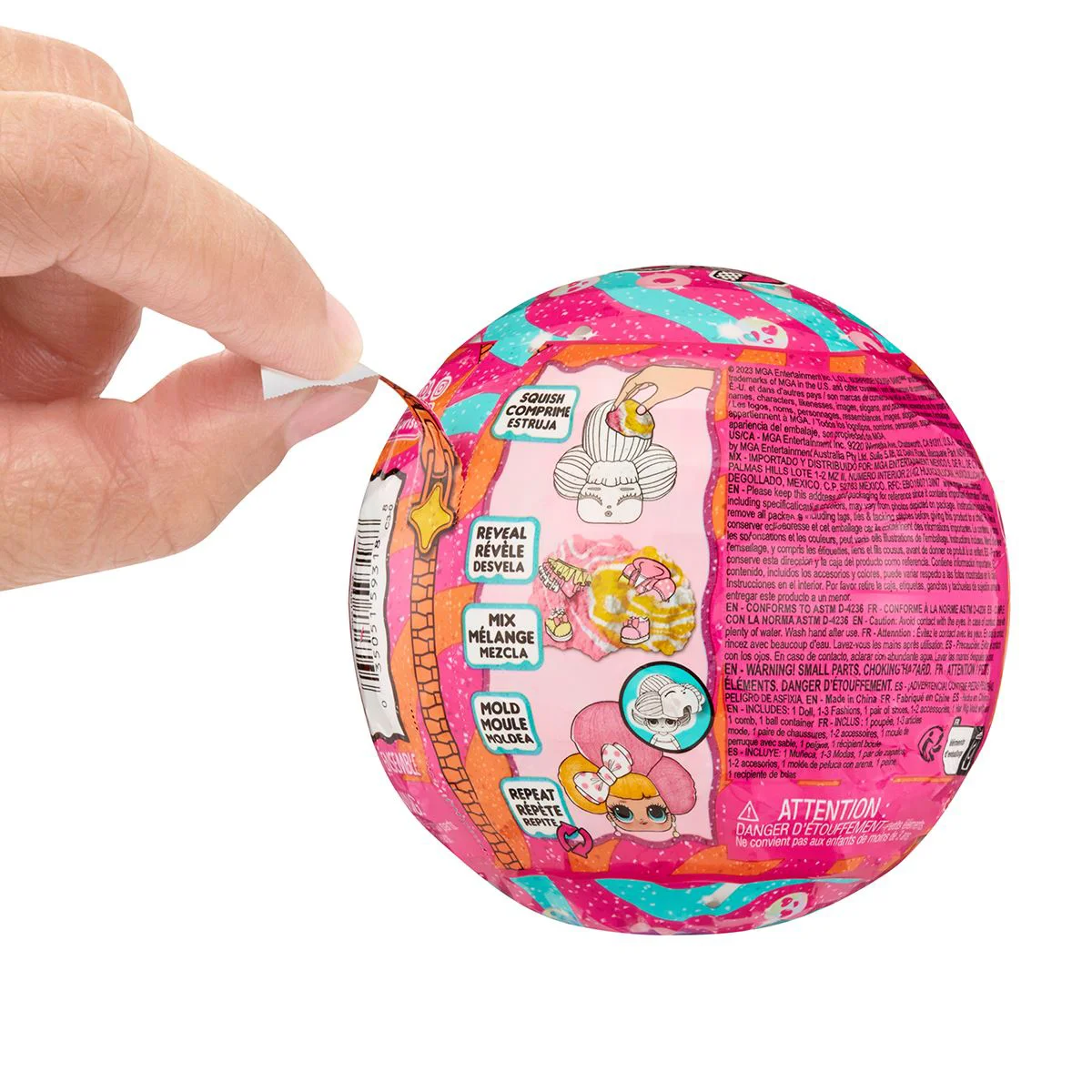 Papusa L.O.L. Surprise! Seria Squish Sand Magic Hair foto