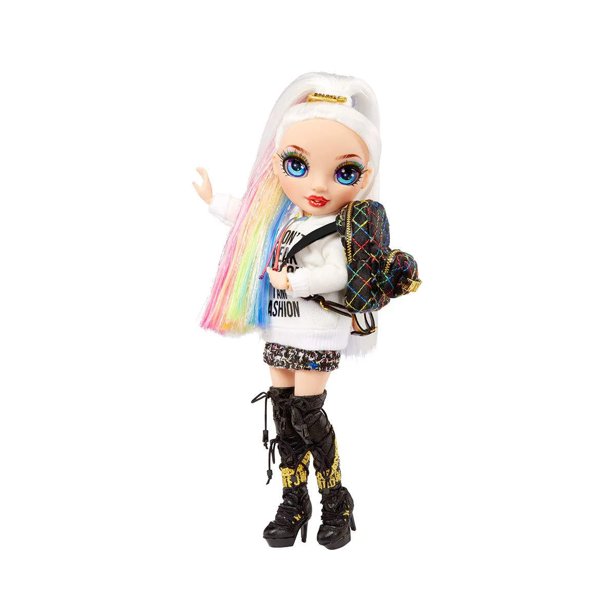 Papusa Amaya Raine Rainbow High seria Junior, 23 cm