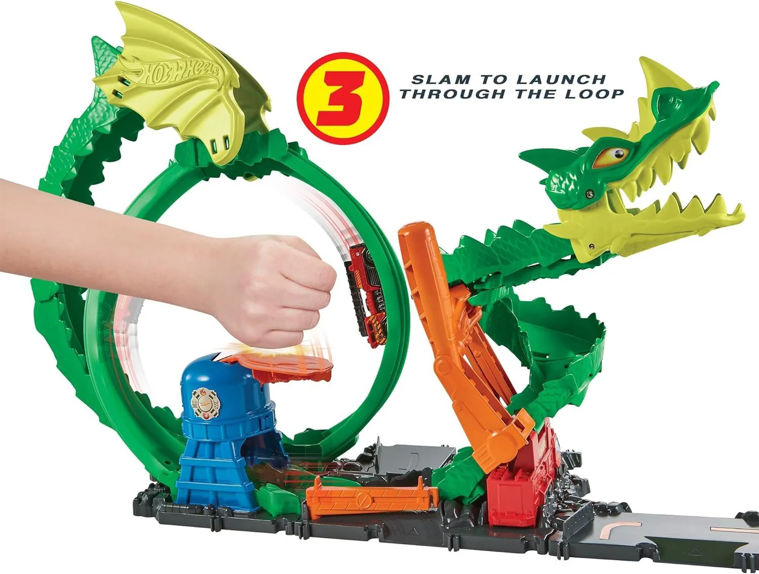 Set de joaca Hot Wheels Dragon Drive foto