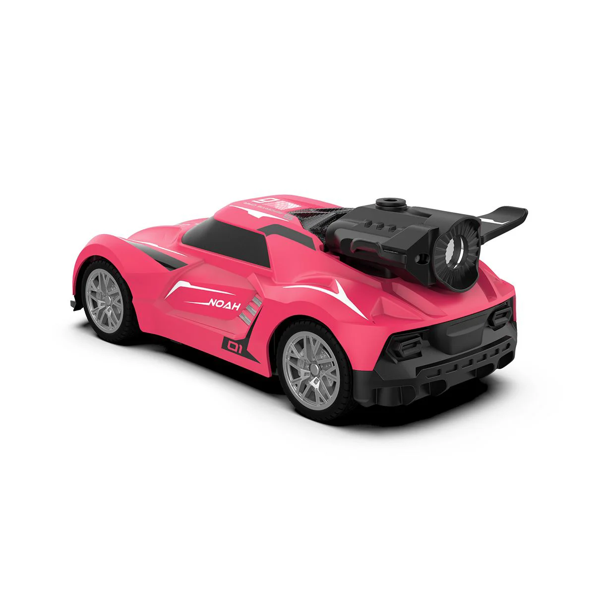 Masina cu telecomanda Spray Car-Sport Roz 1:24, cu efecte luminoase si de fum
