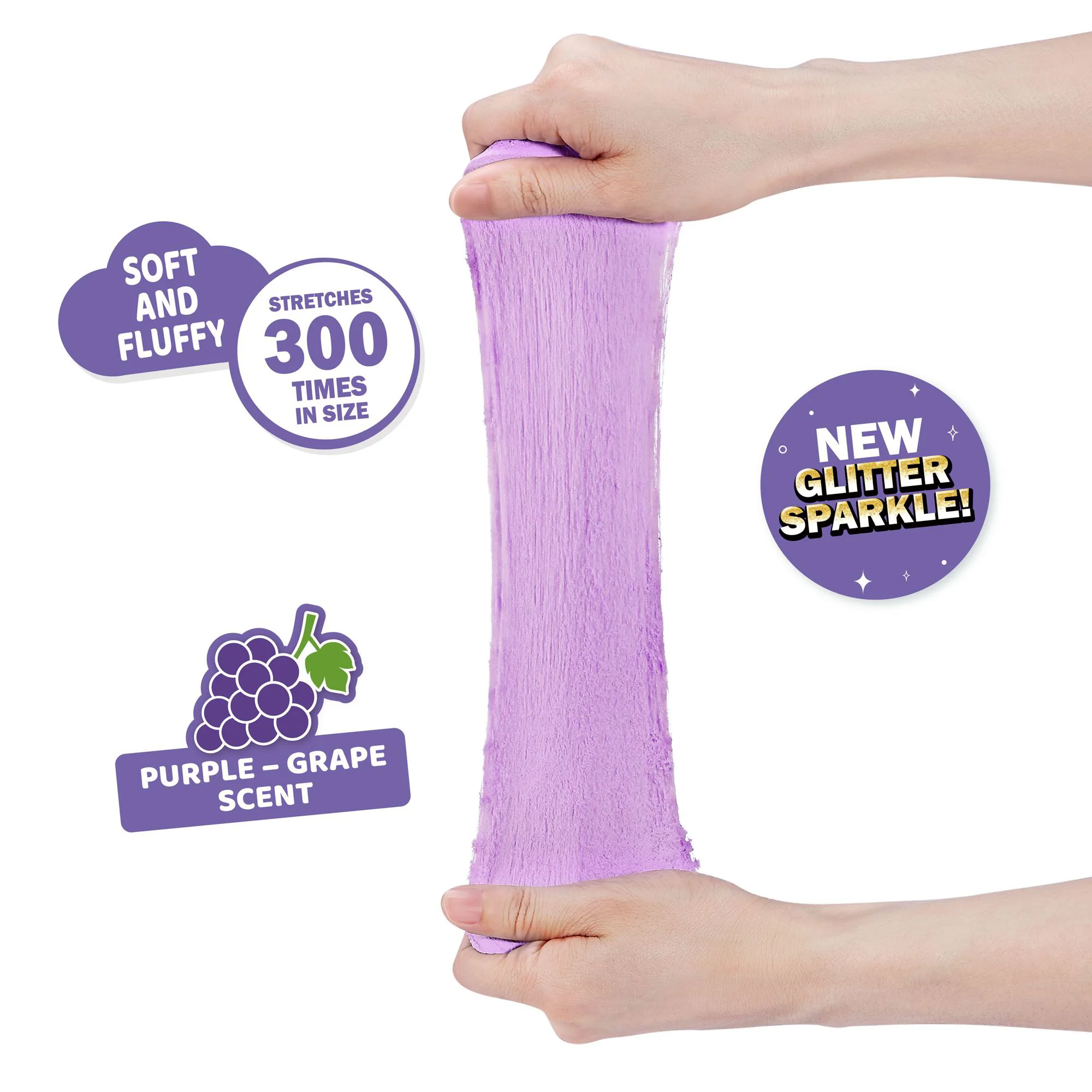 Слайм ароматный Zuru Cotton Candy, 30г