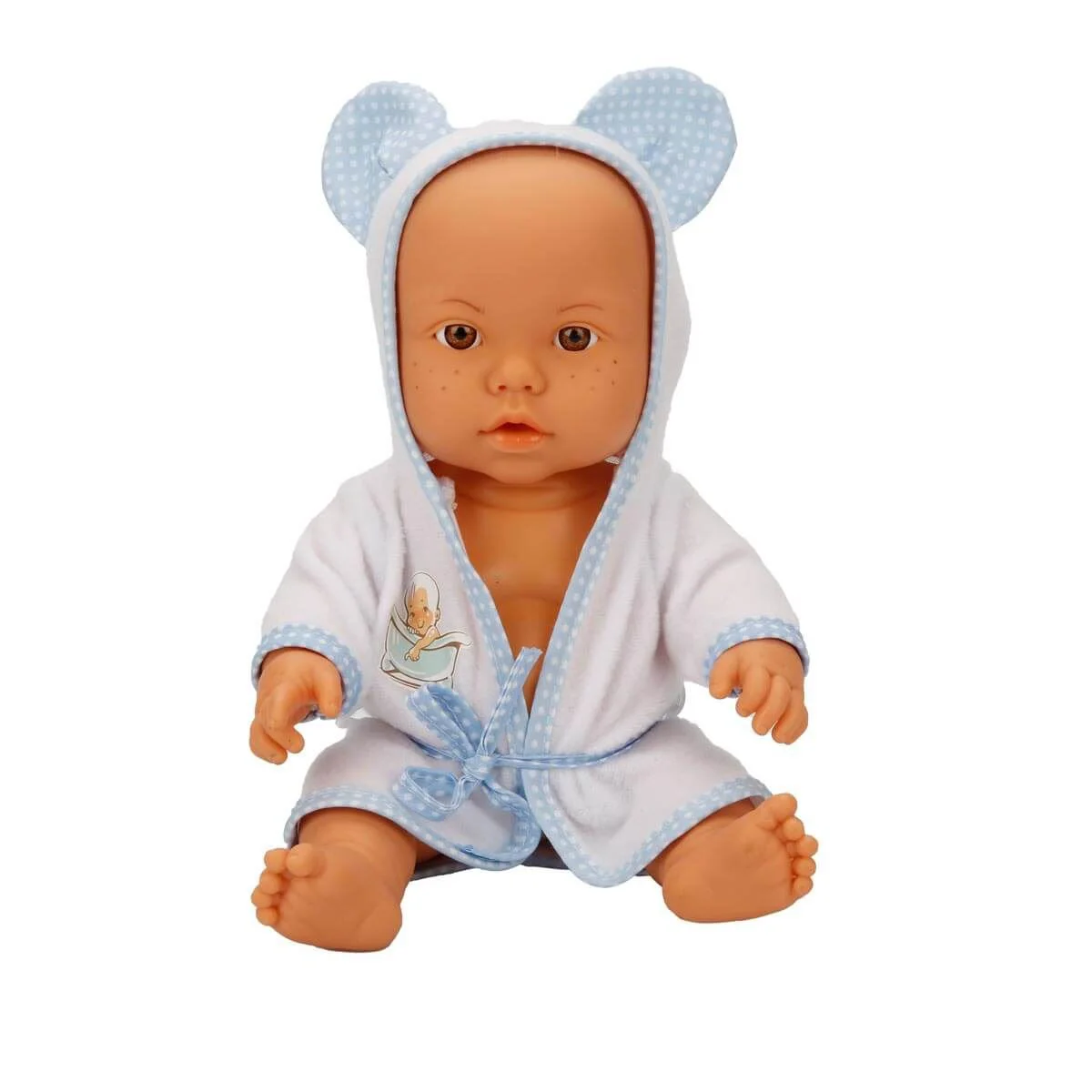 Papusa bebelus Dollz n More Bebelou Bath Time, 35 cm