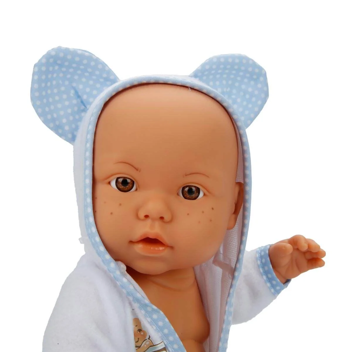 Papusa bebelus Dollz n More Bebelou Bath Time, 35 cm